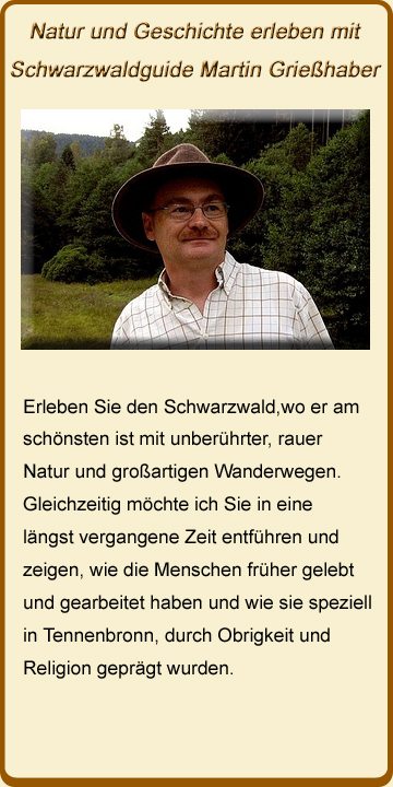 Zur Seite von Schwarzwald-Guide Martin Grie&szlig;haber